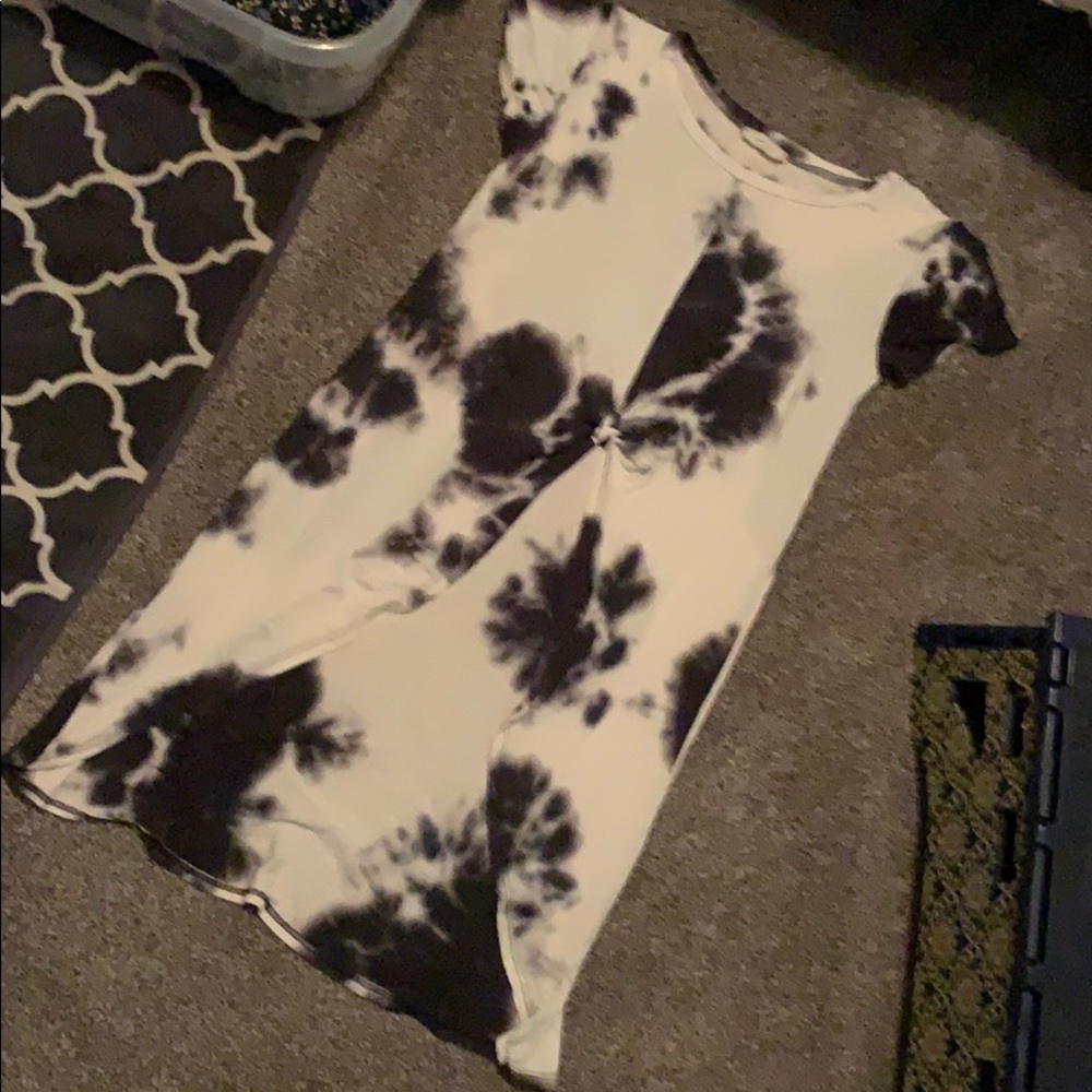 High-low crop top